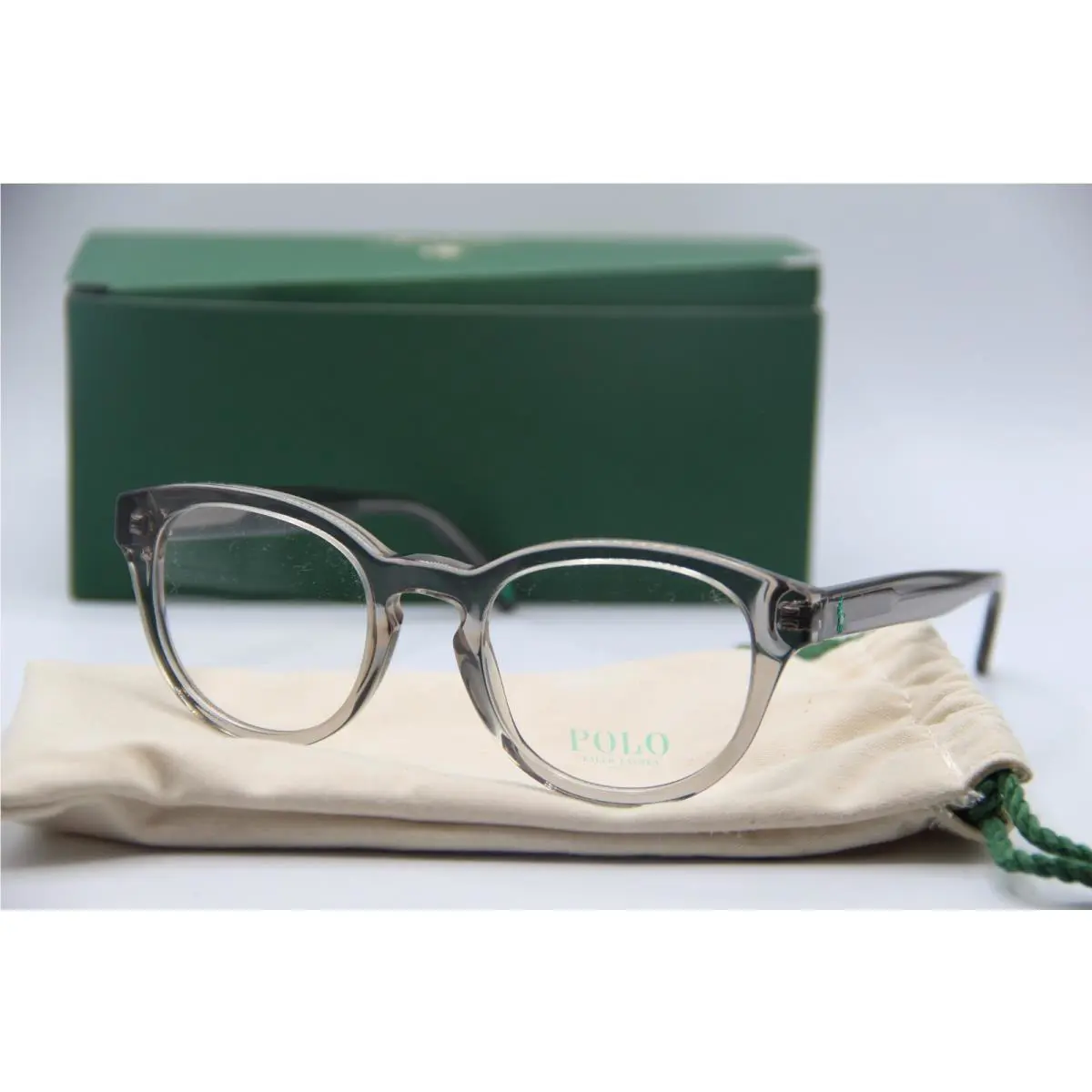 Alexander Mcqueen PH 2262 5965 Teal Clear Eyeglasses W/case 50-21