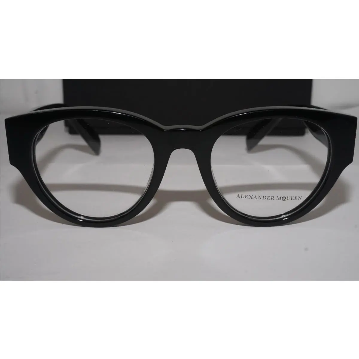 Alexander Mcqueen Eyeglasses Gray Tranparent AM0043OA 005 52 18 140
