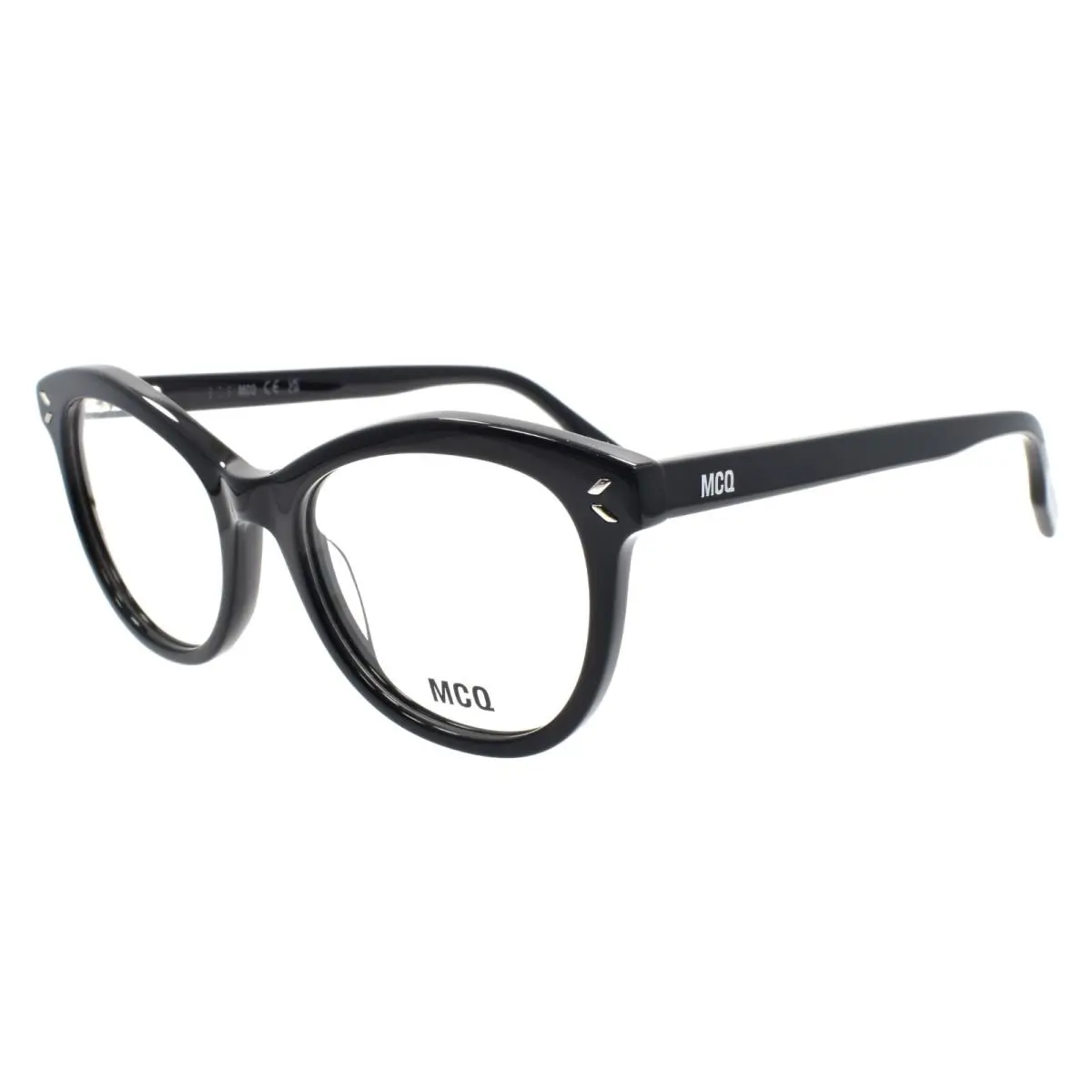 Mcq Alexander Mcqueen MQ0330O 005 Women`s Eyeglasses Frames 51-18-145 Black by Alexander McQueen
