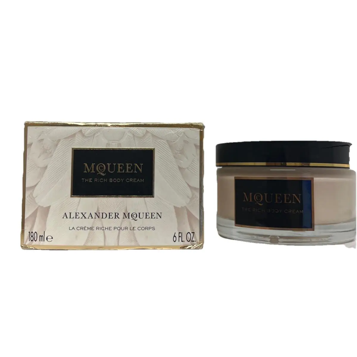 Mcqueen The Rich Body Cream By 6 oz Broken Lid by Alexander McQueen