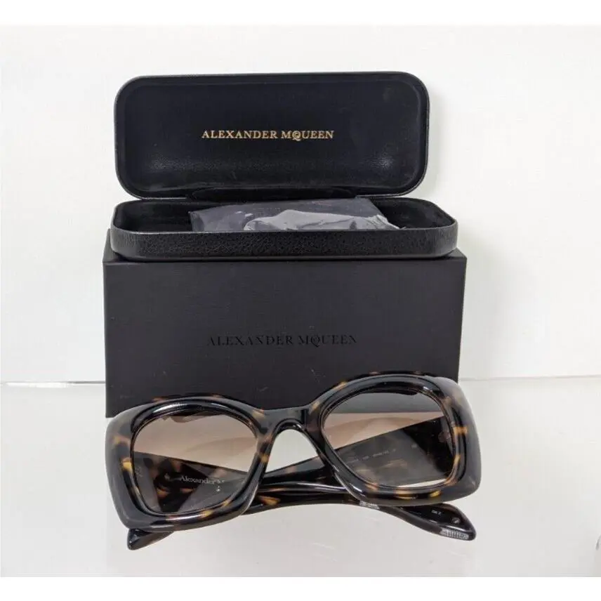 Alexander Mcqueen Sunglasses MQ 0402 Tortoise 002 53mm Frame