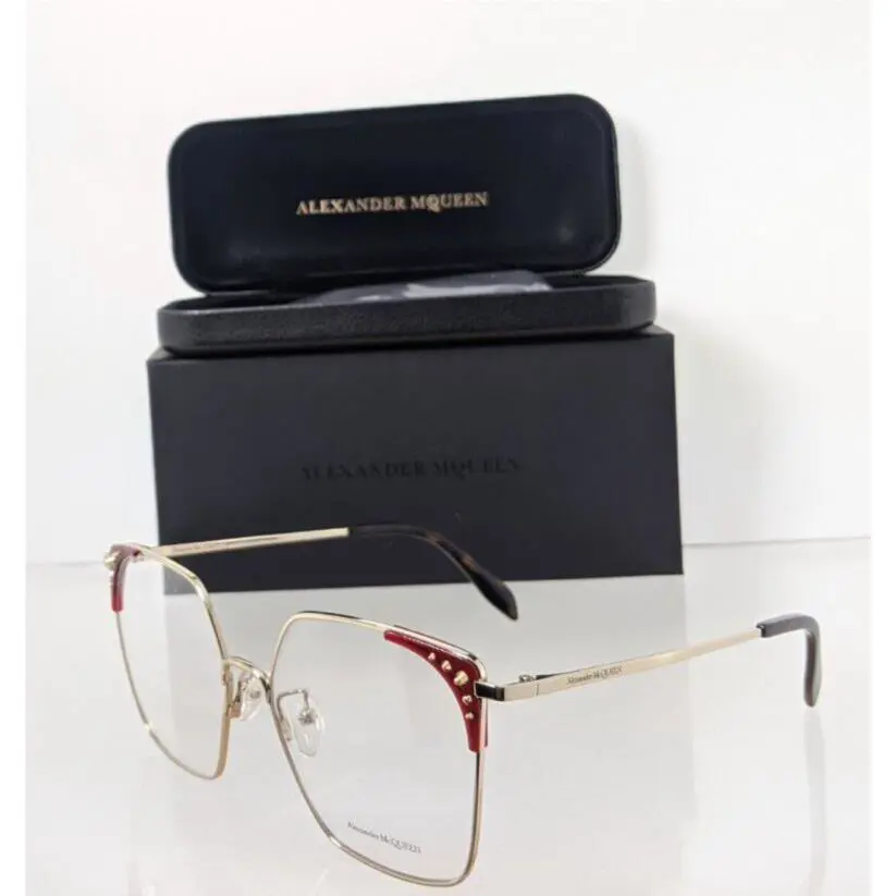 Alexander Mcqueen Eyeglasses AM 0312 O 002 56mm Frame