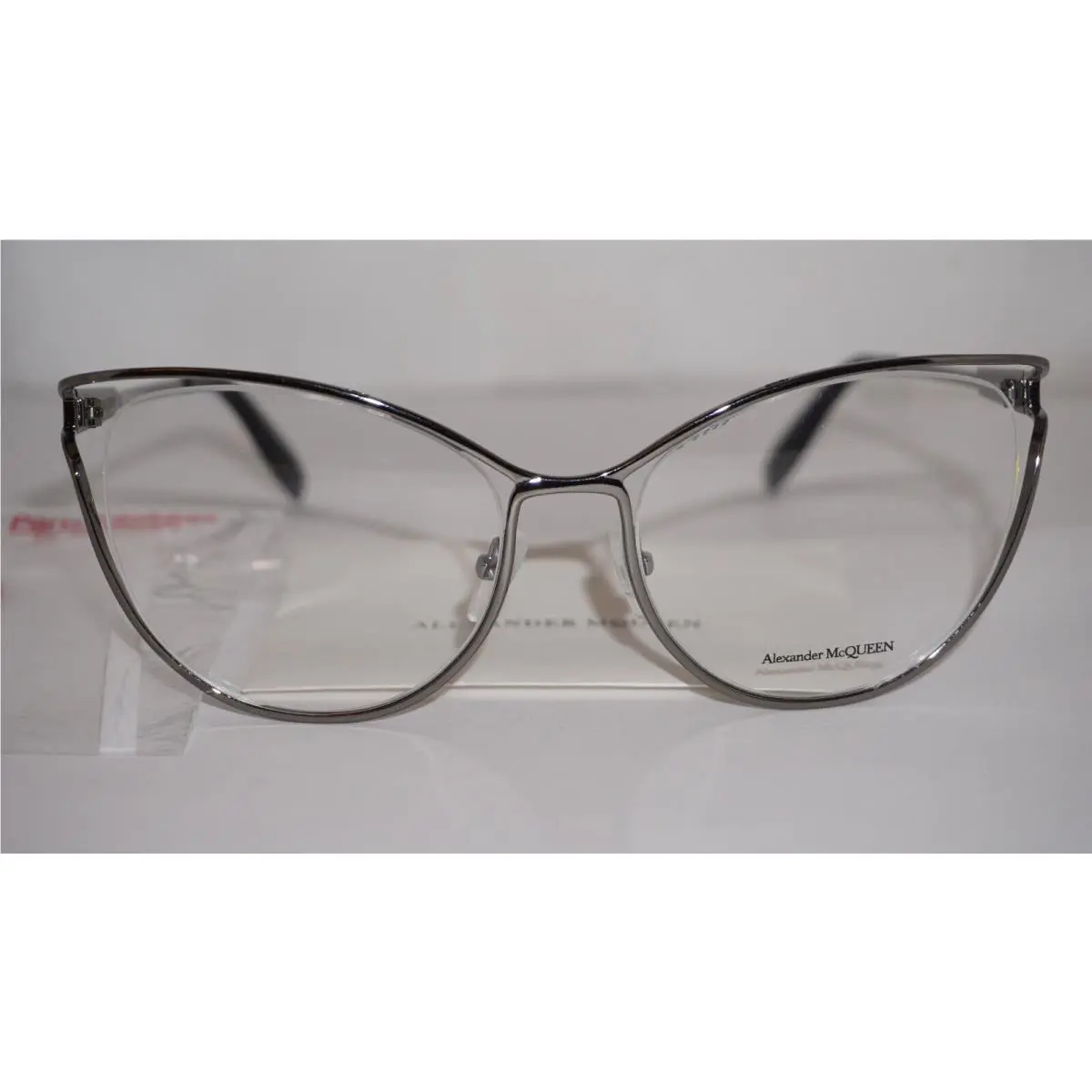 Alexander Mcqueen Eyeglasses Gunmetal AM0195O 001 55 18 135