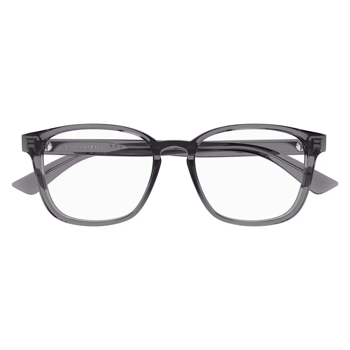 Alexander Mcqueen AM0462O Eyeglasses Men Gray 53mm