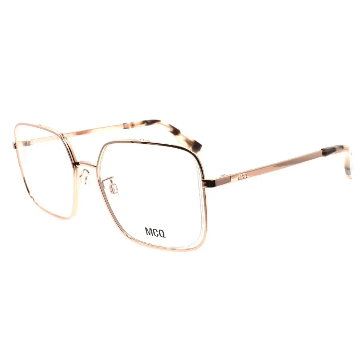 Mcq Alexander Mcqueen MQ0318O 003 Women`s Eyeglasses Frames 52-18-140 Gold