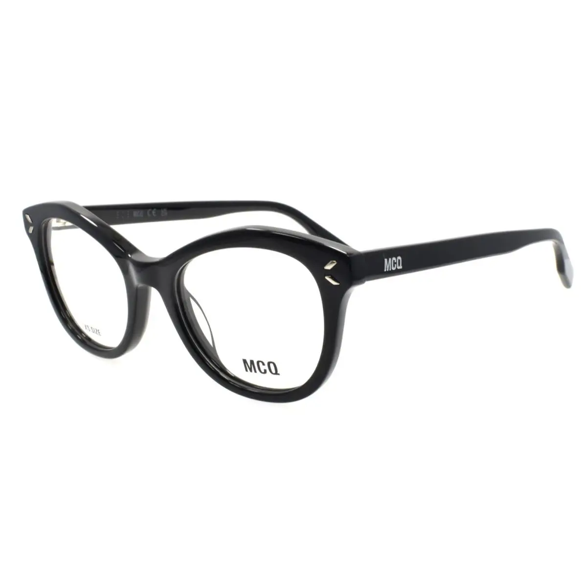 Mcq Alexander Mcqueen MQ033O 001 Women`s Eyeglasses Frames XS 47-18-140 Black by Alexander McQueen