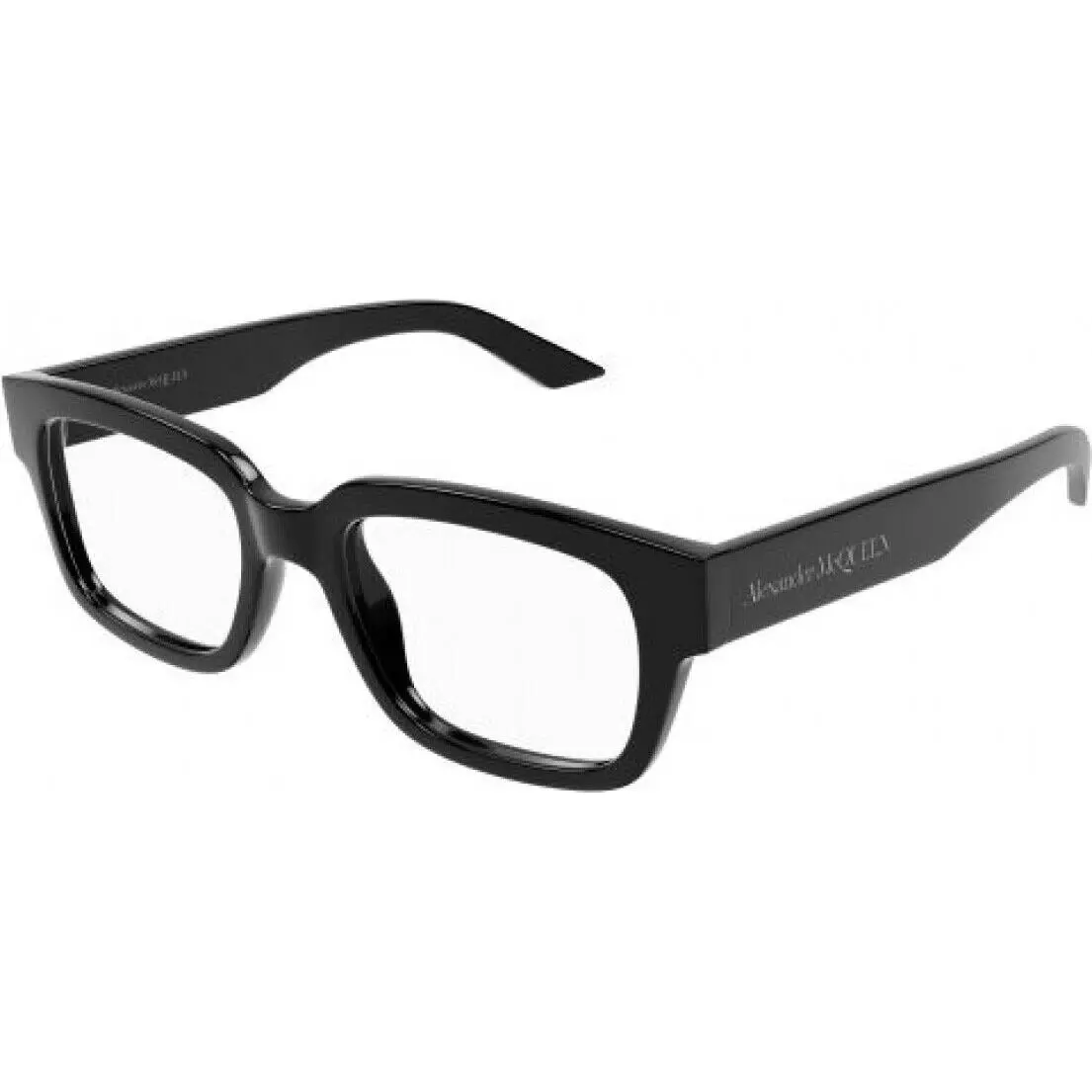 Alexander Mcqueen AM0454O Eyeglasses 001 Black by Alexander McQueen