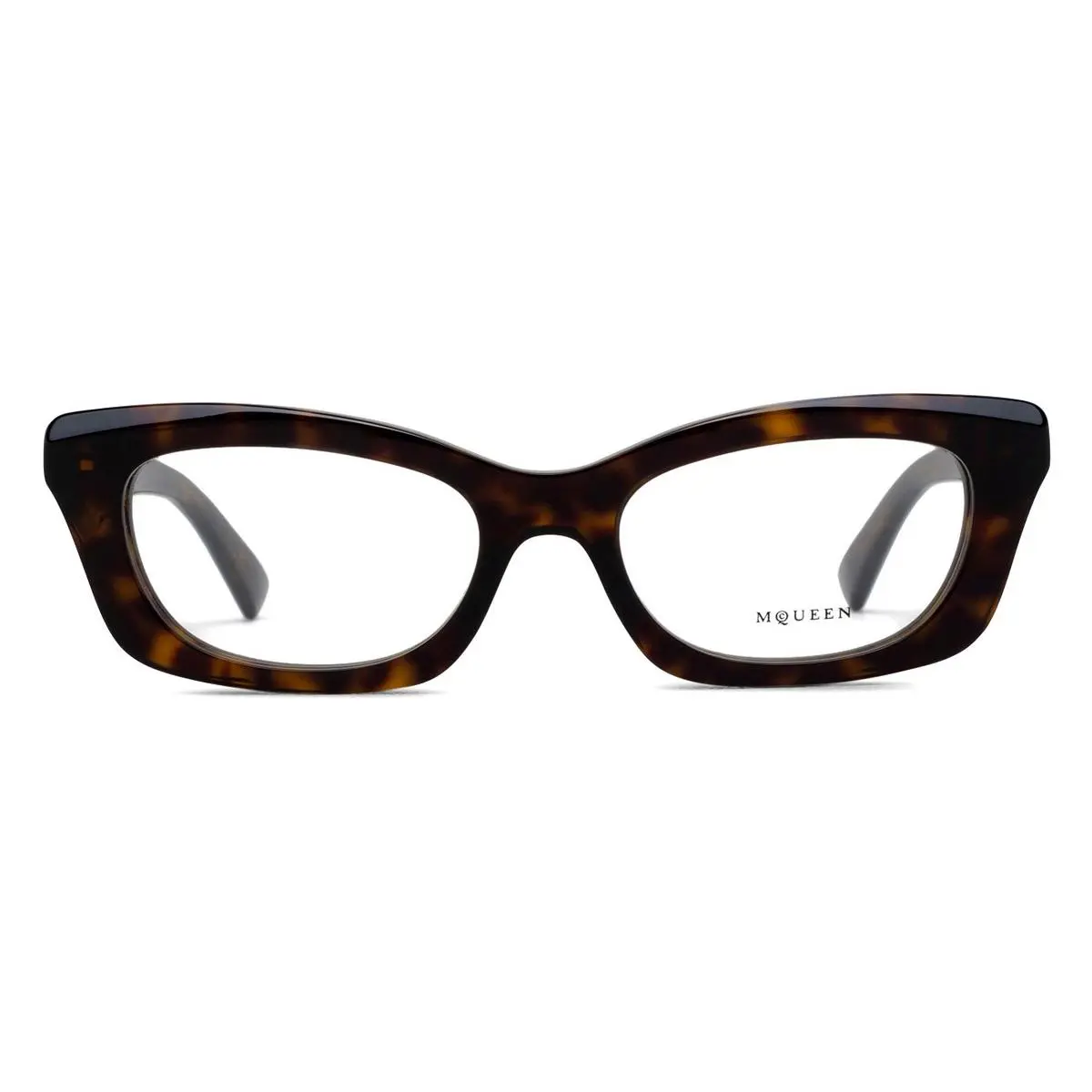 Alexander Mcqueen AM0474O Eyeglasses Female Havana 52mm