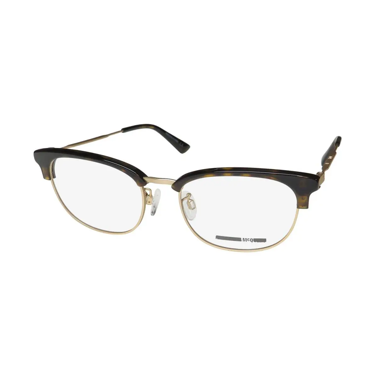 Alexander Mcqueen MQ0255OA Eyeglass Frame Browline Full-rim Metal Plastic