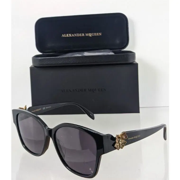 Alexander Mcqueen Sunglasses AM 0370 001 56mm Frame