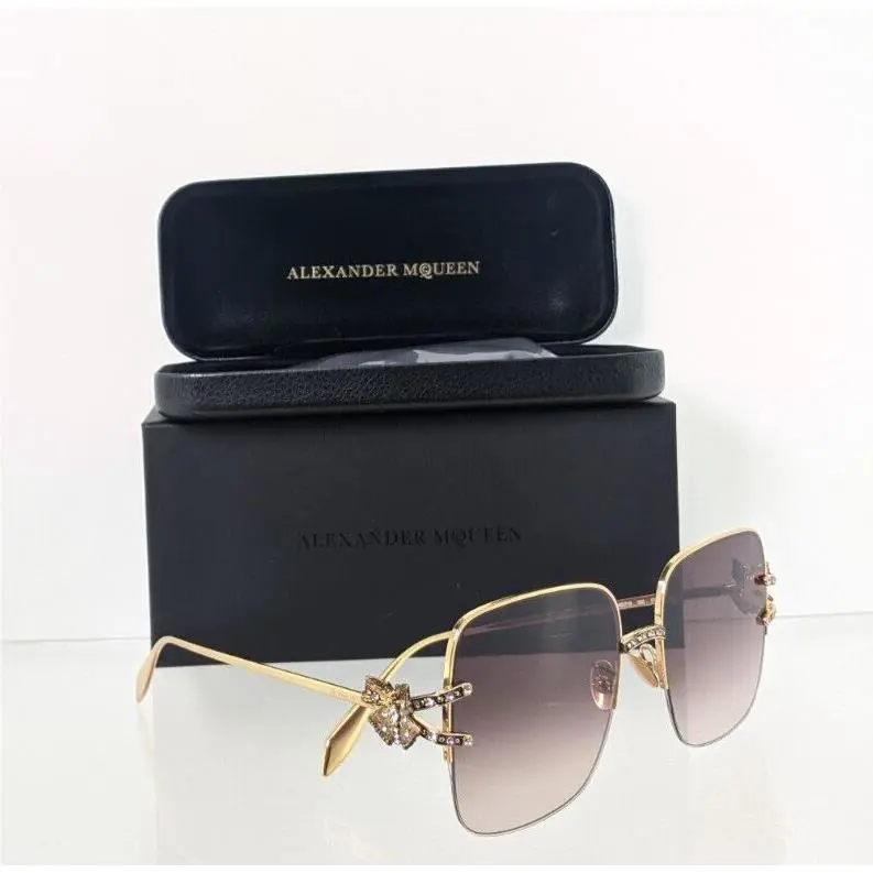 Alexander Mcqueen Sunglasses AM 0371 002 57mm Frame