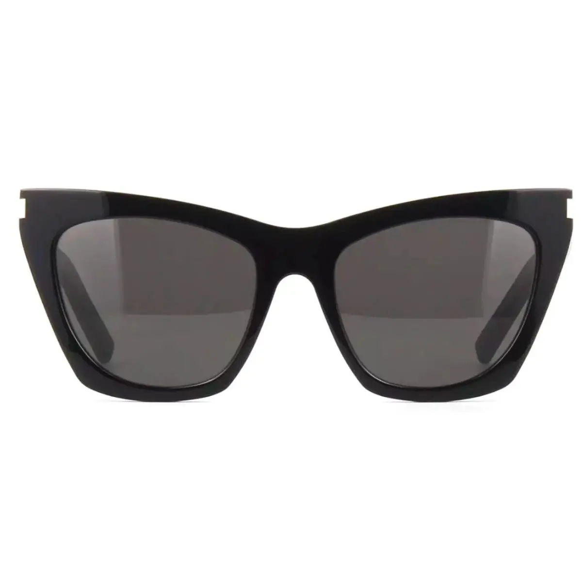 Saint Laurent Cat Eye Sunglasses SL 214 Kate 001 Black 55mm Italy