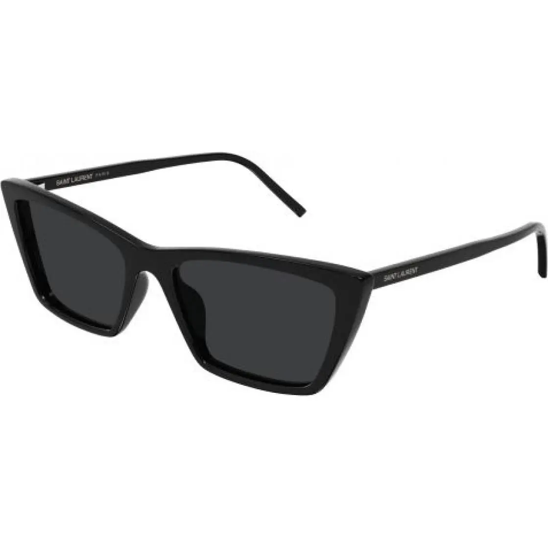Saint Laurent SL 737 Mica Thin Sunglasses 001 Black by Yves Saint Laurent