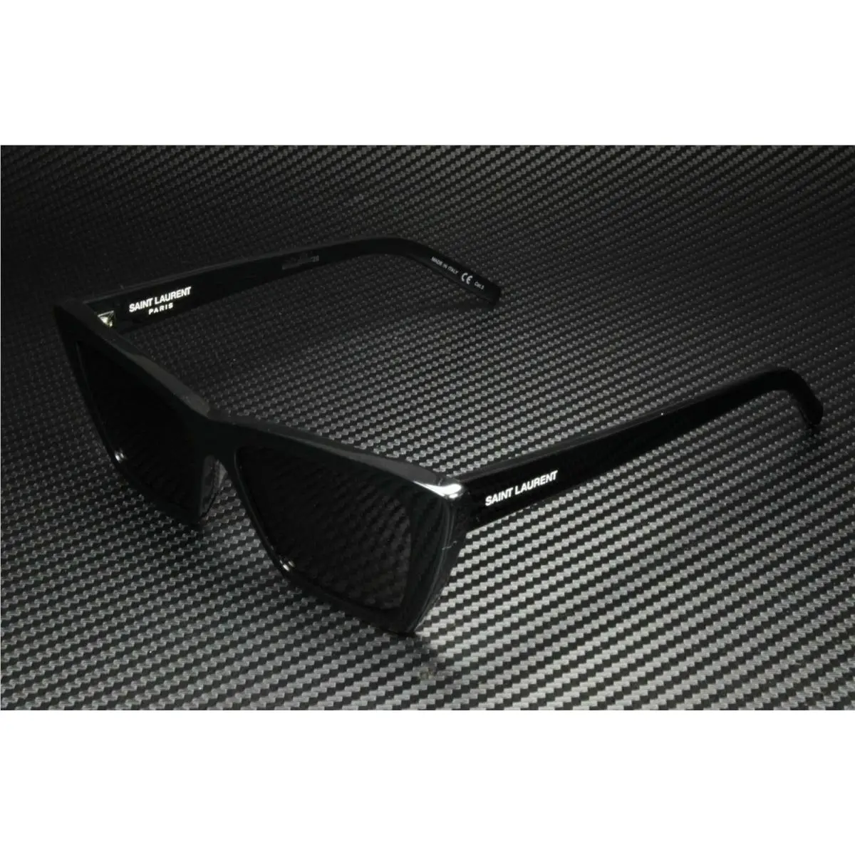Saint Laurent SL 276 Mica 001 Black Cat Eye Women`s 53 mm Sunglasses by Yves Saint Laurent