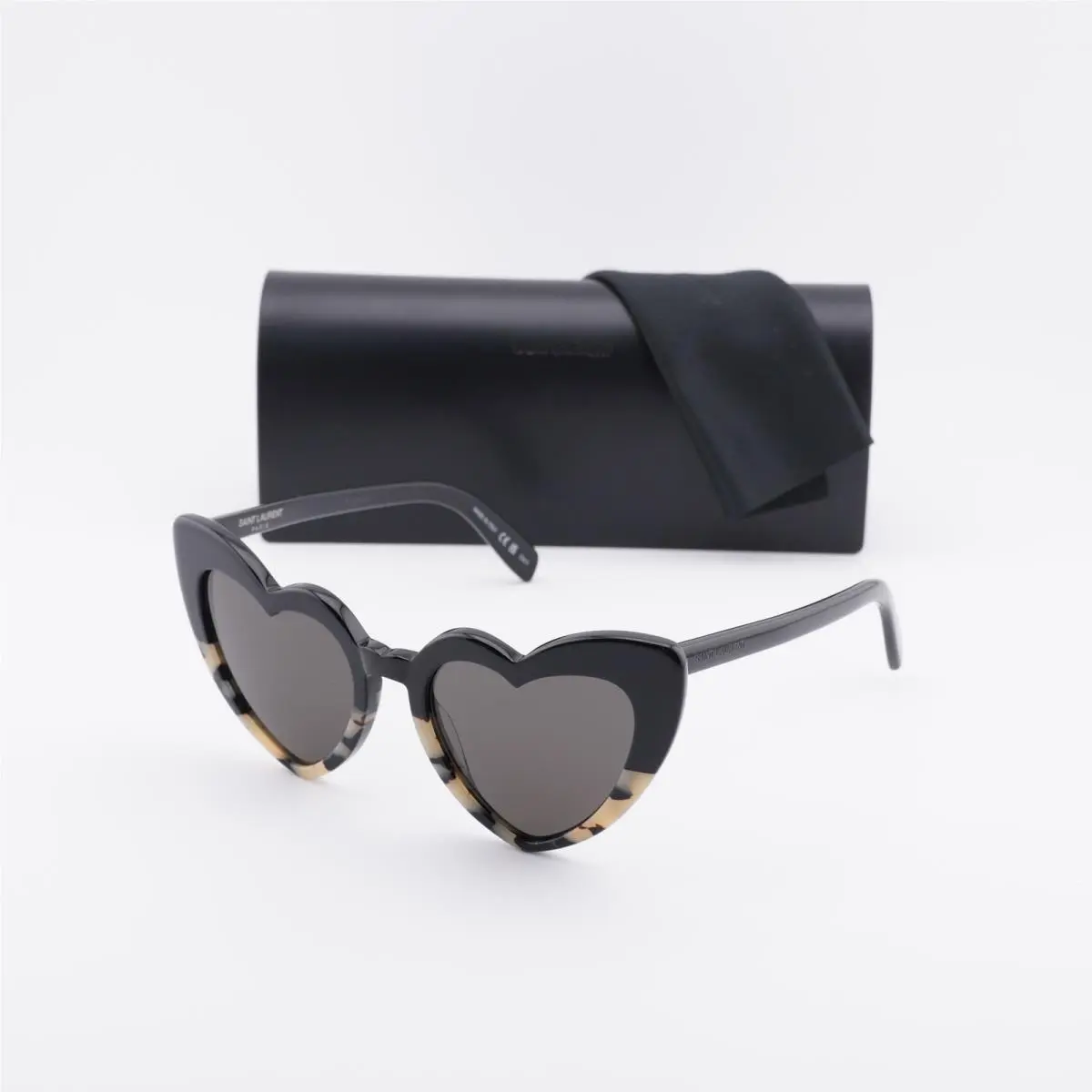 Saint Laurent SL181 Lou Lou 012 Black/grey Havana 54-21-145 Sunglasses