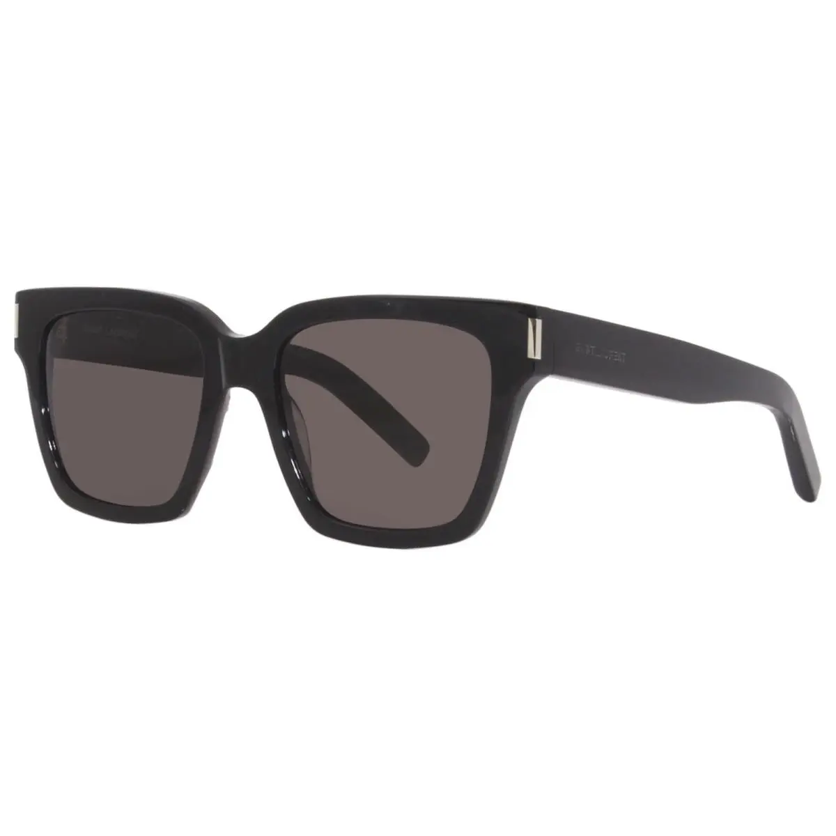 Saint Laurent SL507 001 Sunglasses Black/grey Lenses Rectangle Shape 54mm