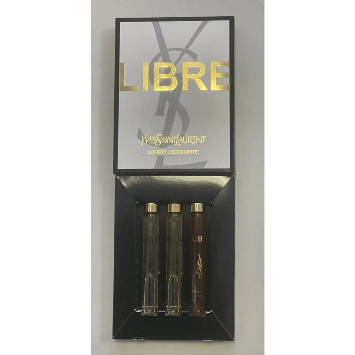 Ysl Libre Edt Edp Intense 3 x 0.33oz/3 x 10mL Spray by Yves Saint Laurent