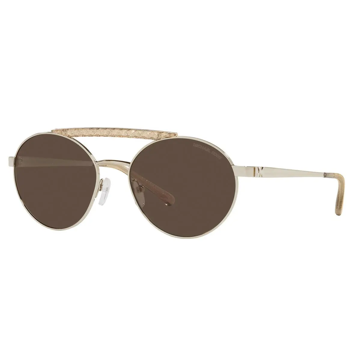 Michael Kors MK1083-101473-55 Fashion 55mm Light Gold Sunglasses For Men