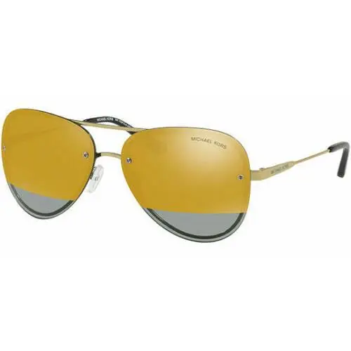 La Jolla Women`s Aviator Sunglasses w/ Mirror Lens - MK1026 11681Z by Michael Kors