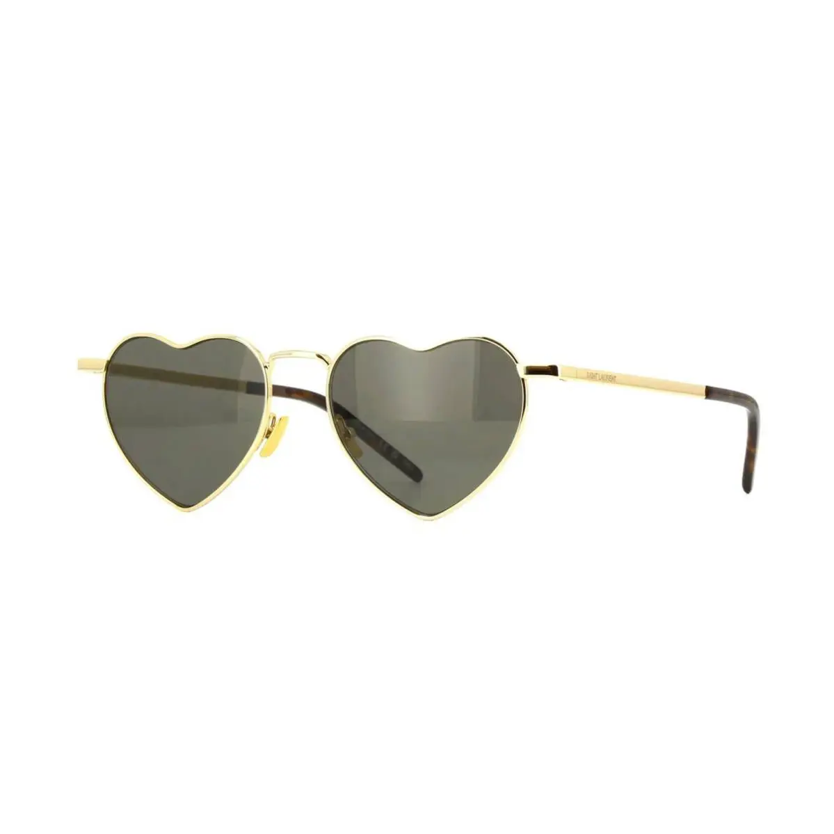 Saint Laurent SL 301 Loulou Gold/grey 004 Sunglasses - Frame: Gold, Lens: Gray