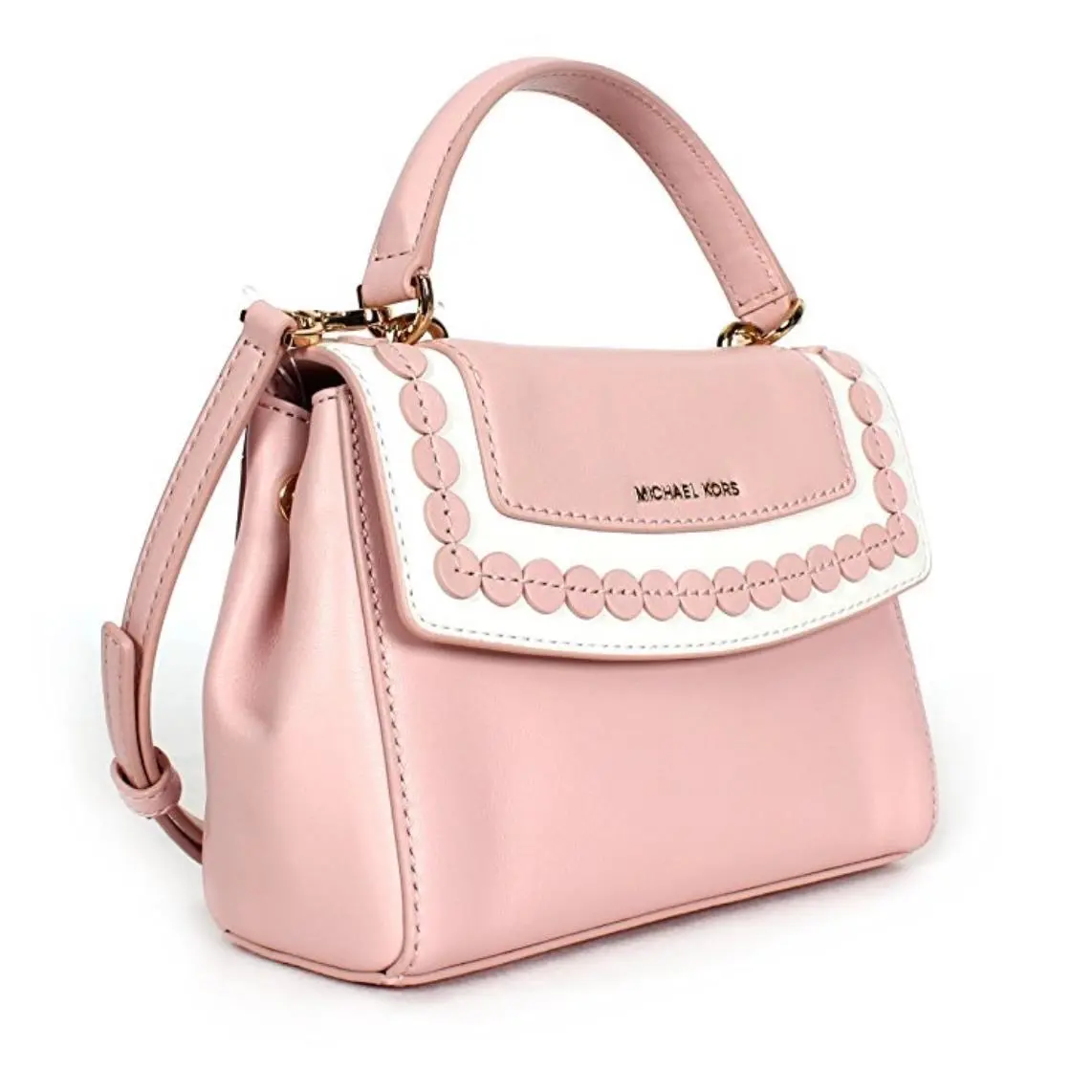 Michael Kors Ava XS Crossbody Leather Blossom/white 32T6GAVC1U Original-package