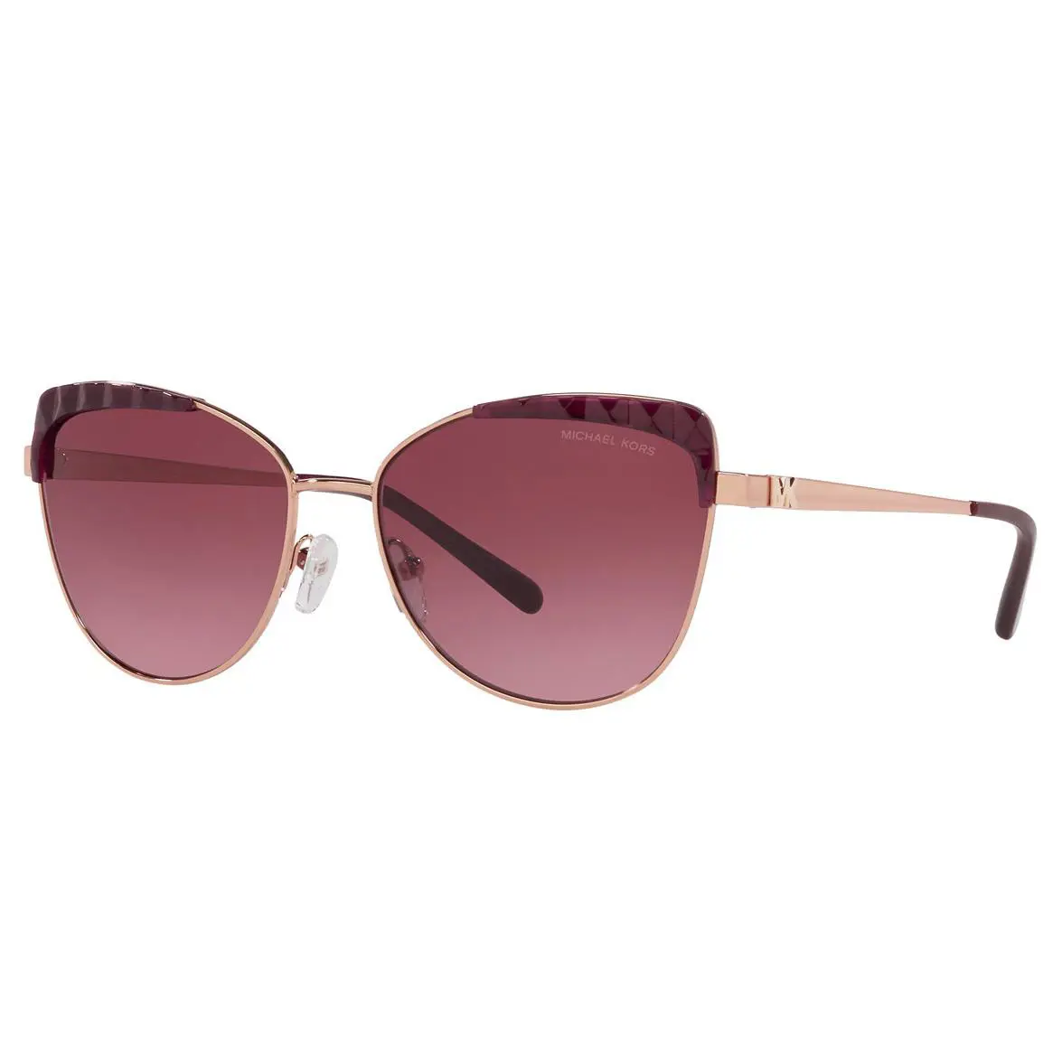 Michael Kors MK1084 11088H 56 Rose Gold/burgundy Gradient Sunglasses