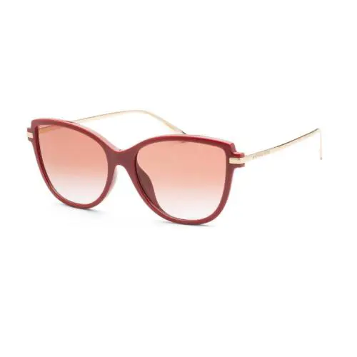 Michael Kors Women Terracota Gold Burgundy Sunglasses MK2130U 3547V0 56 Sorrento