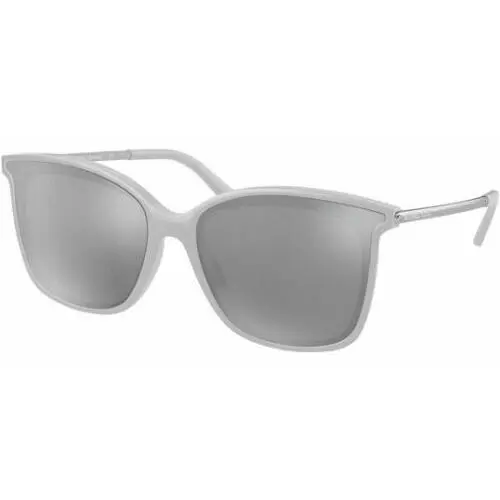 Michael Kors Zermatt Women`s Silver-tone Butterfly Cat Sunglasses MK2079U 387873