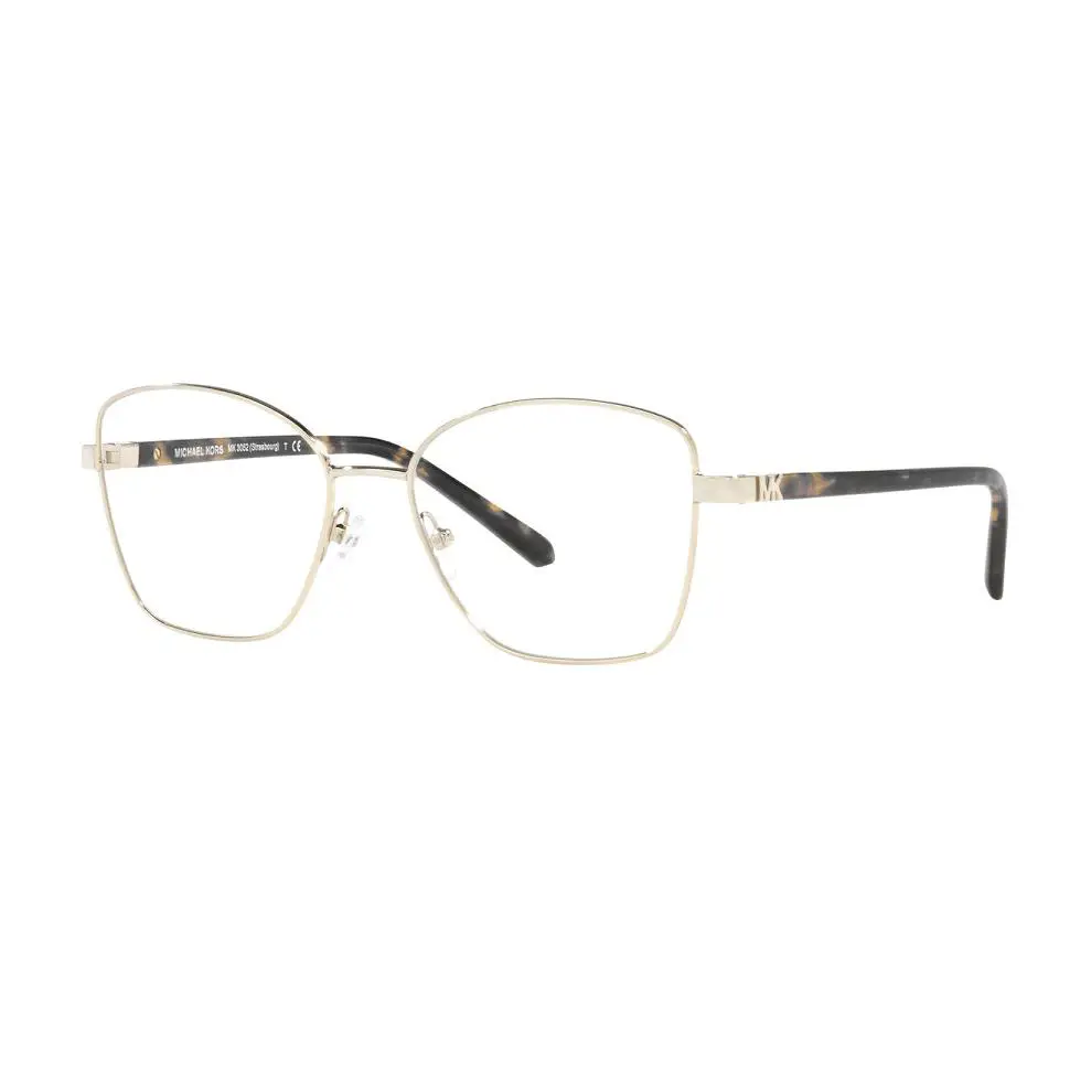 Michael Kors Women`s MK3052 1014 52 mm Light Gold Optical Frame