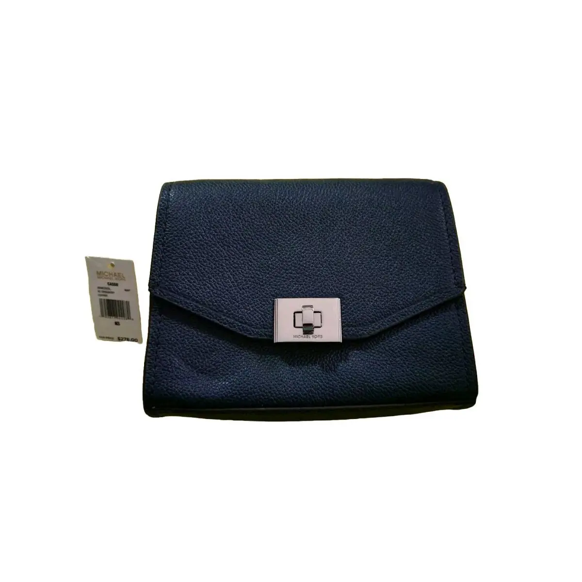 Michael Kors Leather Cassie XS Crossbody Bag Navy Purse