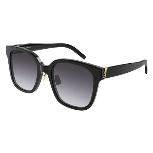 Saint Laurent SL M105/F Sunglasses 002 Black by Yves Saint Laurent