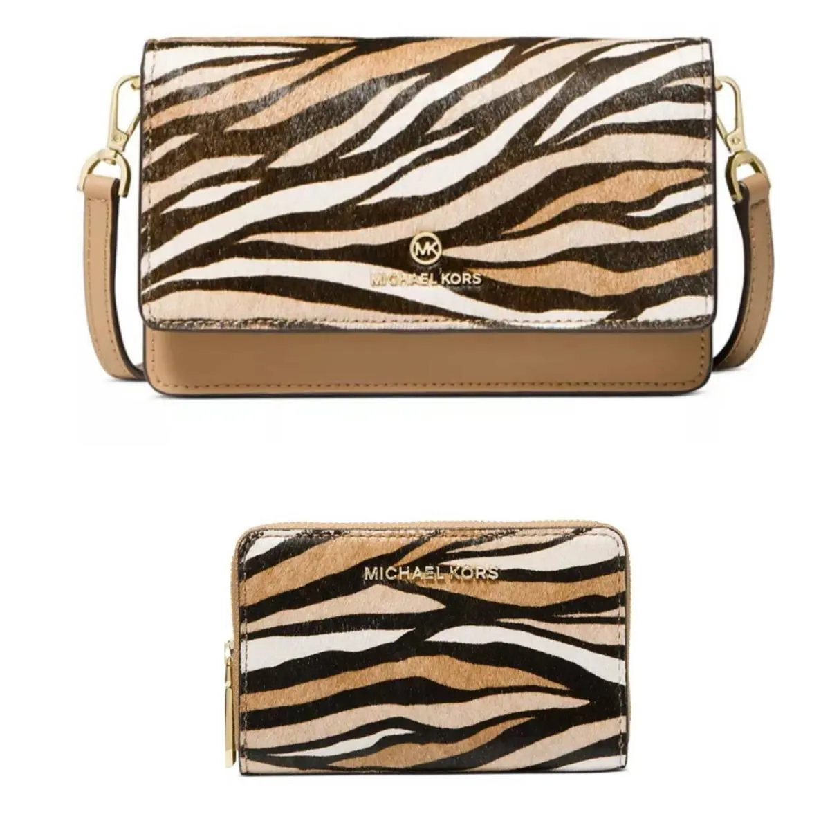 Michael Kors Jet Set Charm Purse Coin Wallet Set