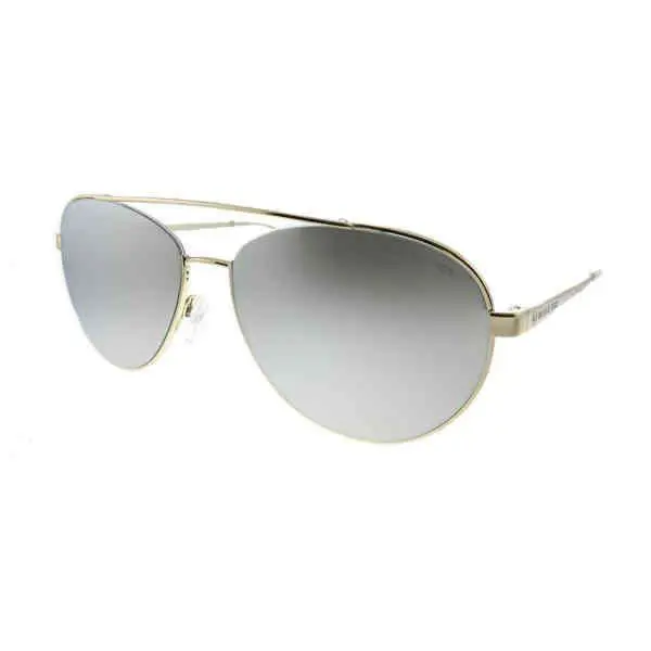 Michael Kors Women`s Gold Aviator Sunglasses MK1071-10146G