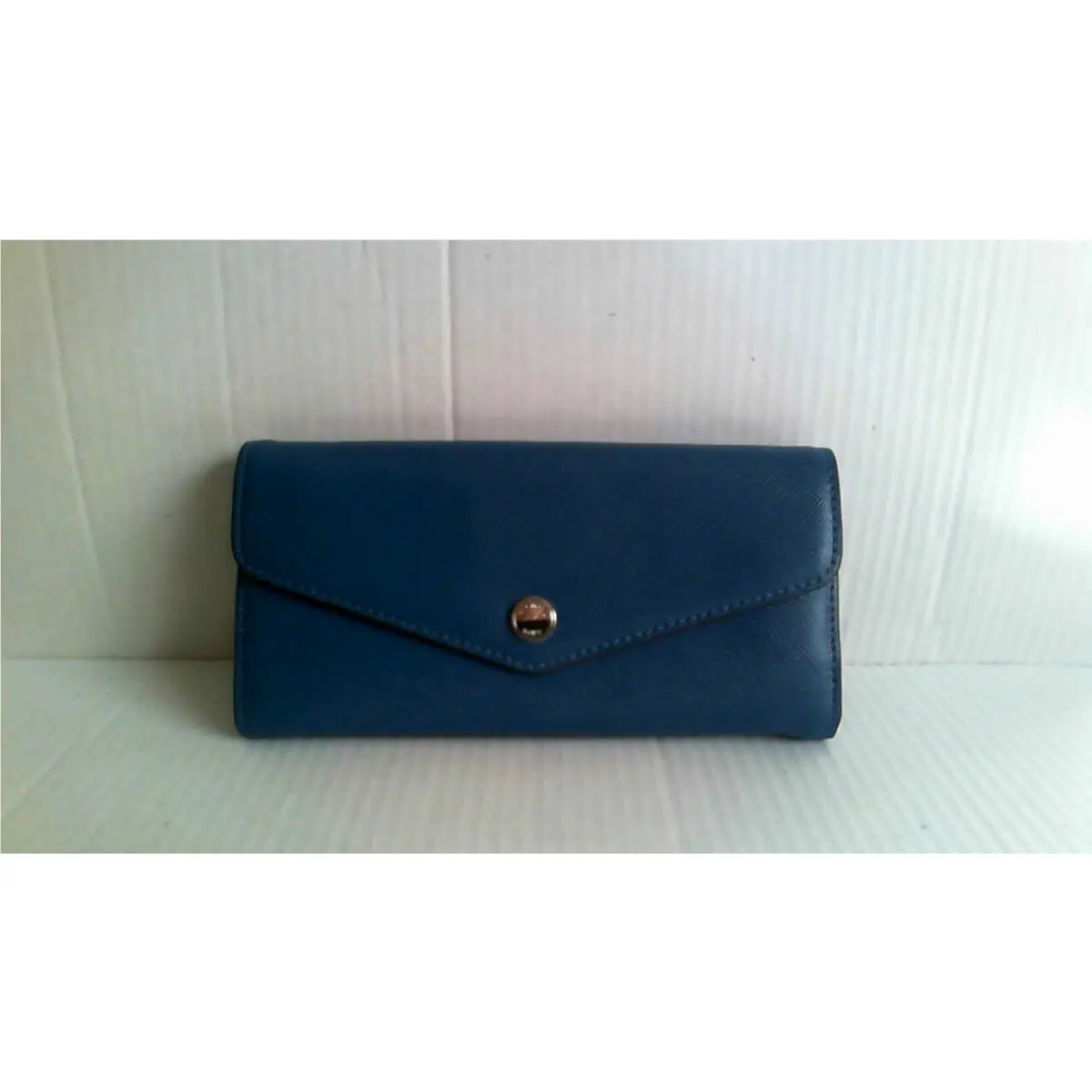 Michael Kors Greewich Carryall Blue/sky Color Slim Wallet Purse MSR:$138