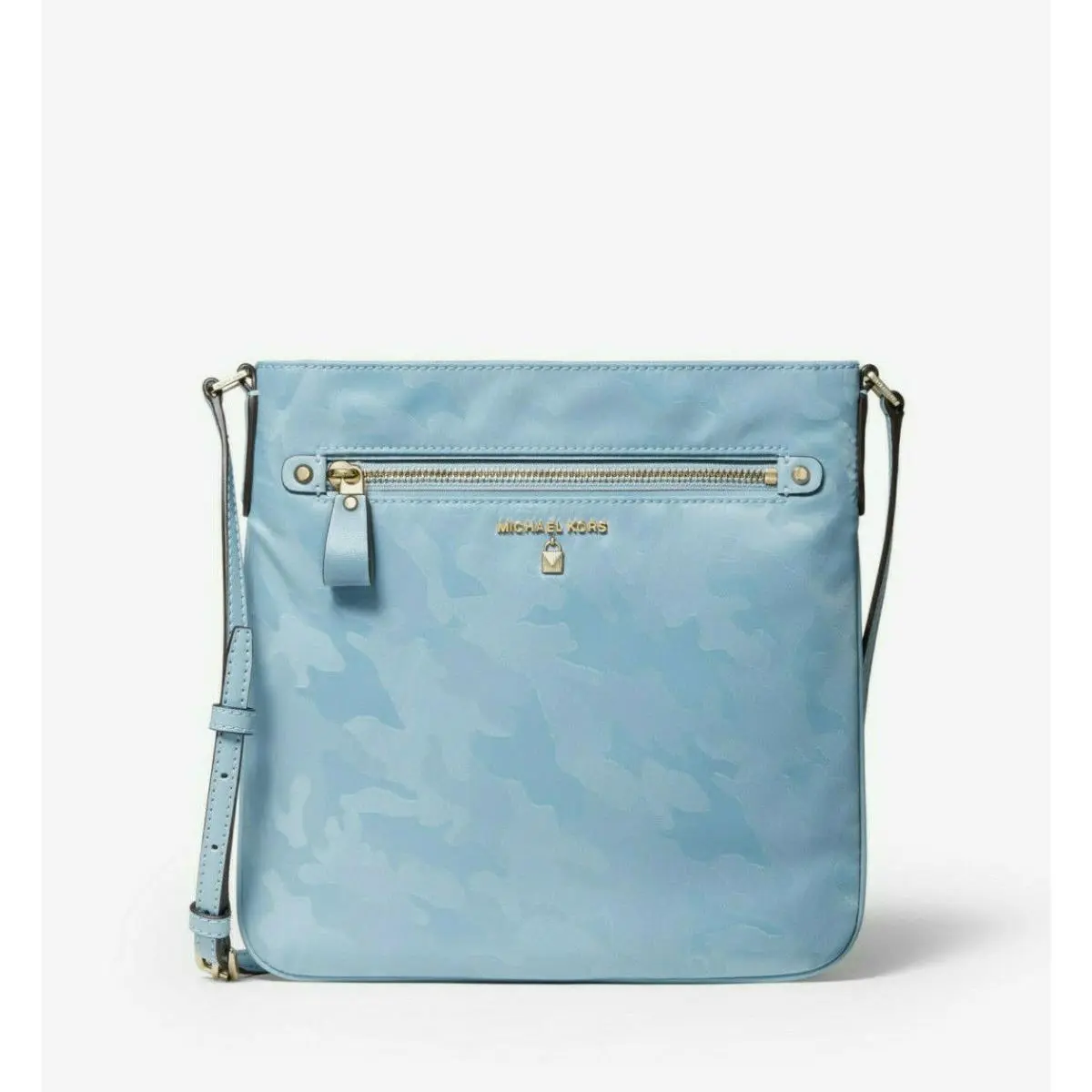 Michael Kors Kelsey Large Camouflage Nylon Crossbody