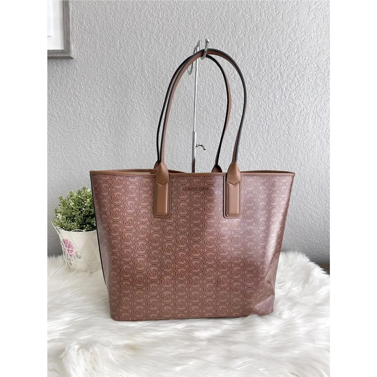 Michael Kors Jodie Large Logo Jacquard Tote Bag