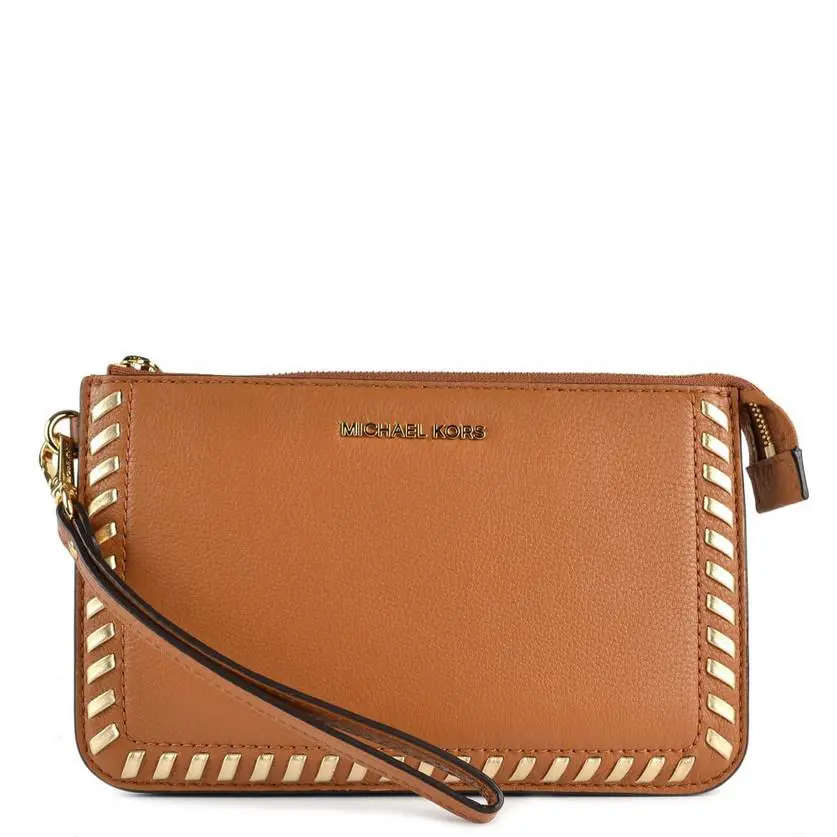 Michael Kors Lauryn Acorn Leather Wristlet
