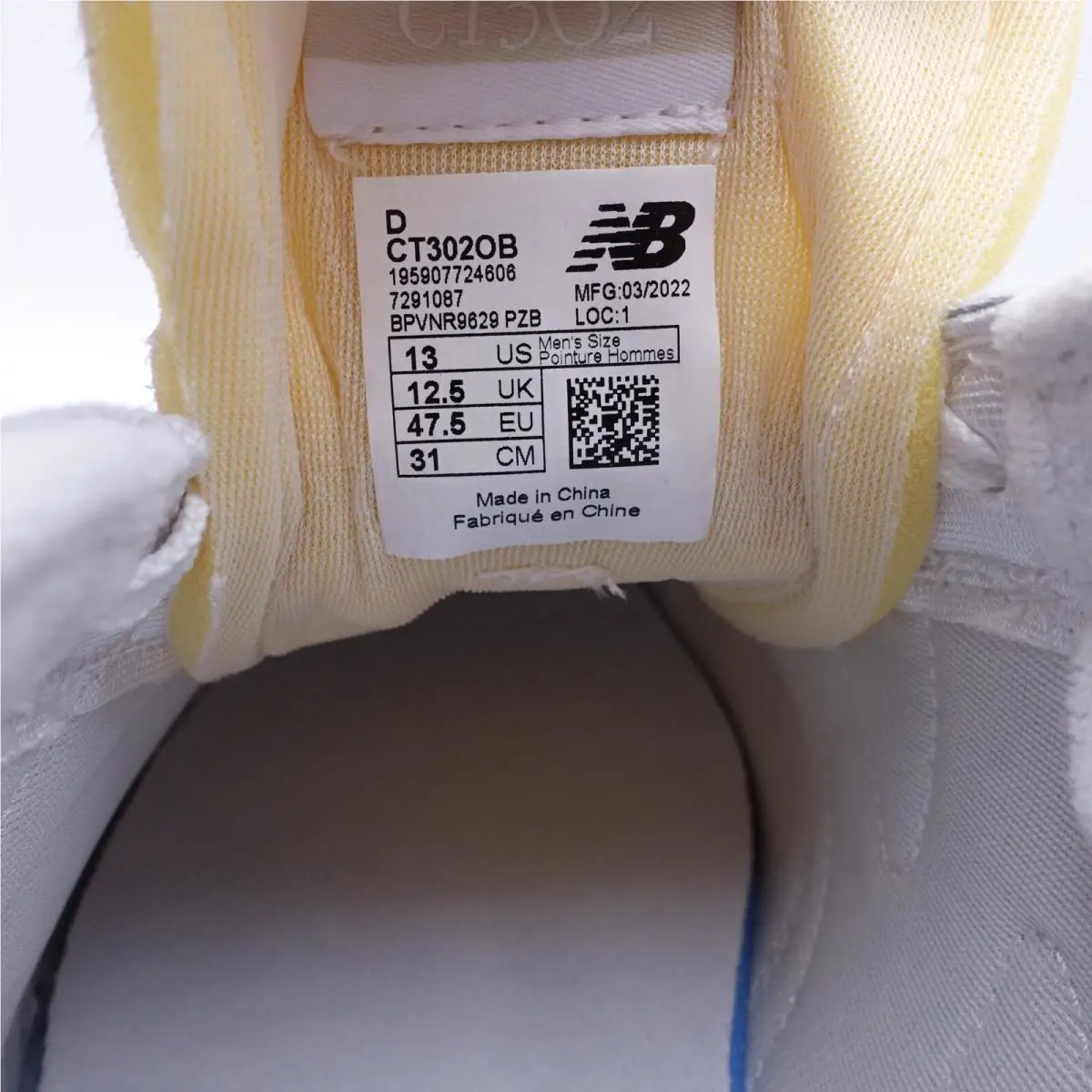 New Balance shoes - New Balance CT302 - CT302OB - White 13