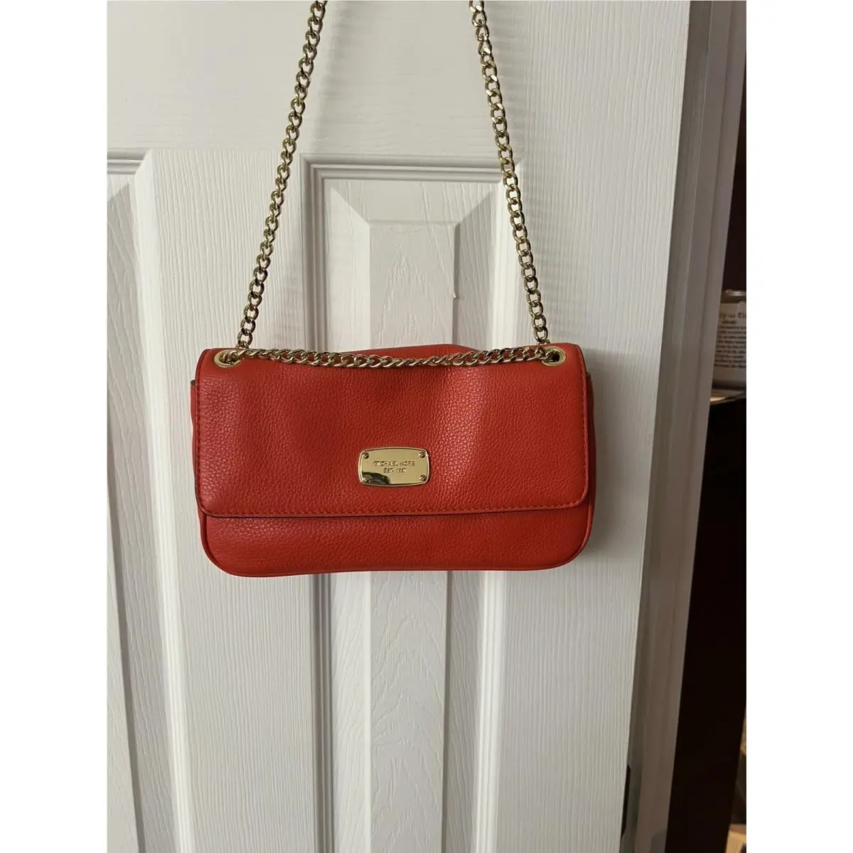 Michael Kors Mandarin Leather Crossbody with Matching Wallet