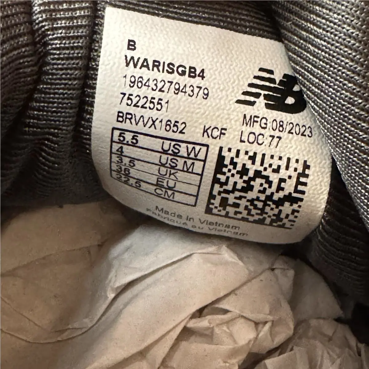 New Balance shoes - New Balance Fresh Foam Arishi - WARISGB4 - Black 6
