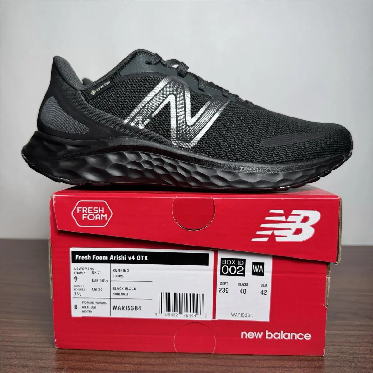 New Balance shoes - New Balance Fresh Foam Arishi - WARISGB4 - Black 7