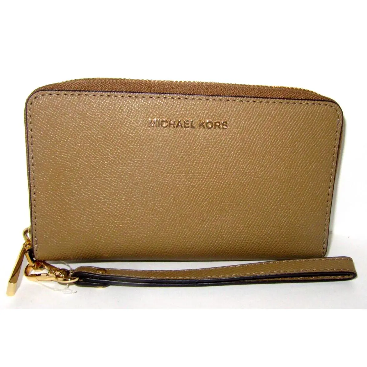 Michael Kors Jet Set Large Flat Multifunction Phone Case Musk Wallet
