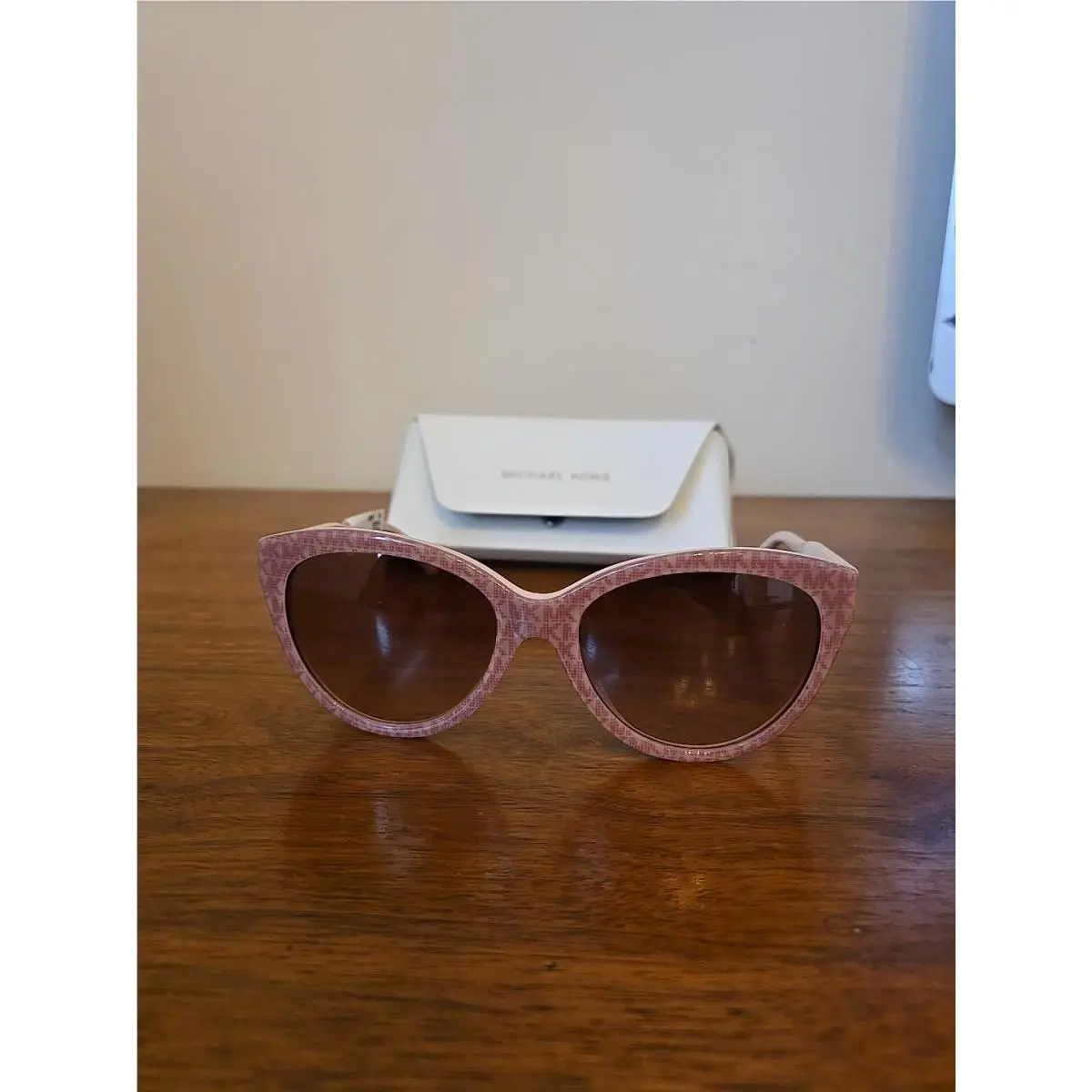 Michael Kors MK2158 310511 Makena Ballet Pink Brown Grad 55 m Women`s Sunglasses