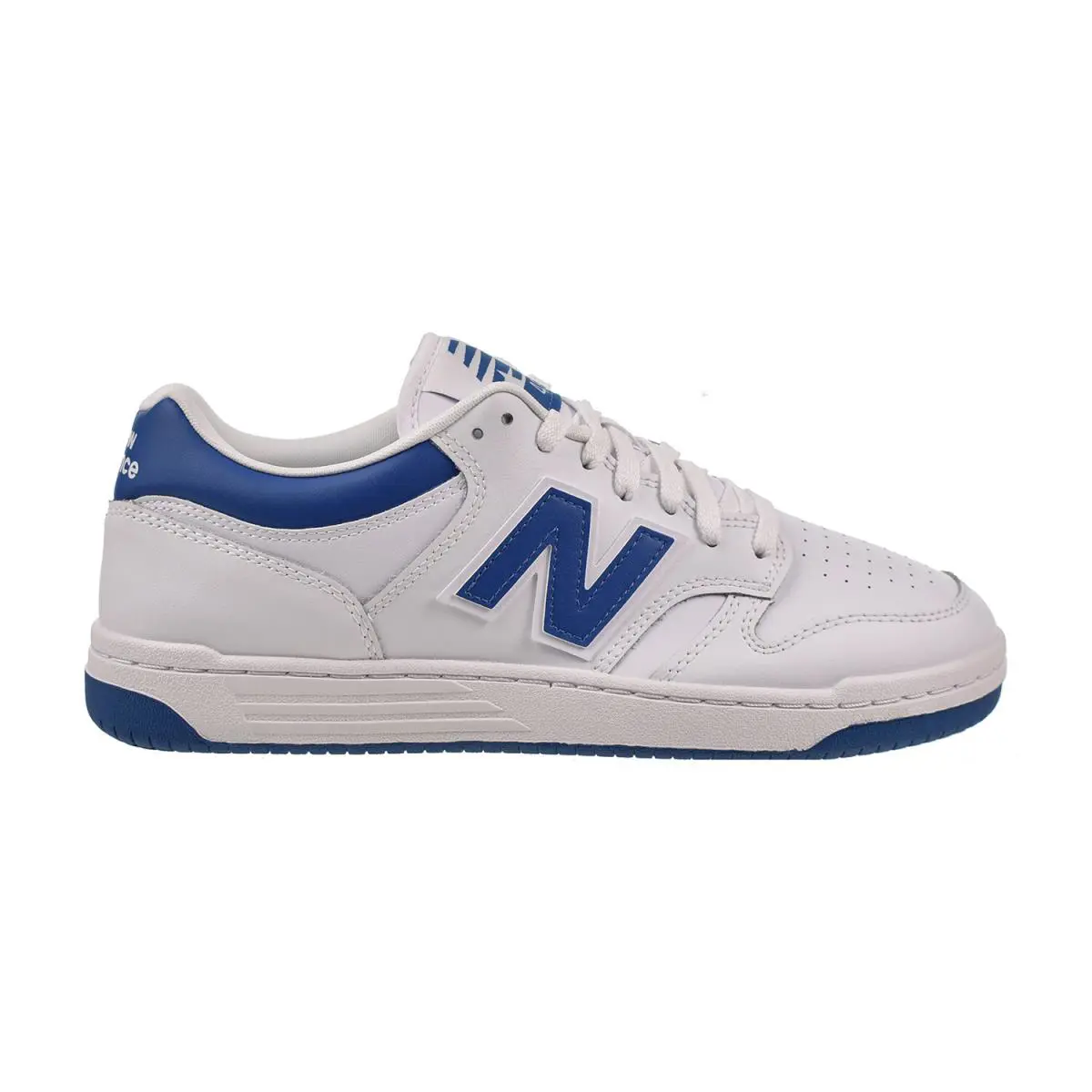 New Balance 480 Men`s Shoes White-blue BB480-LBL - White-Blue