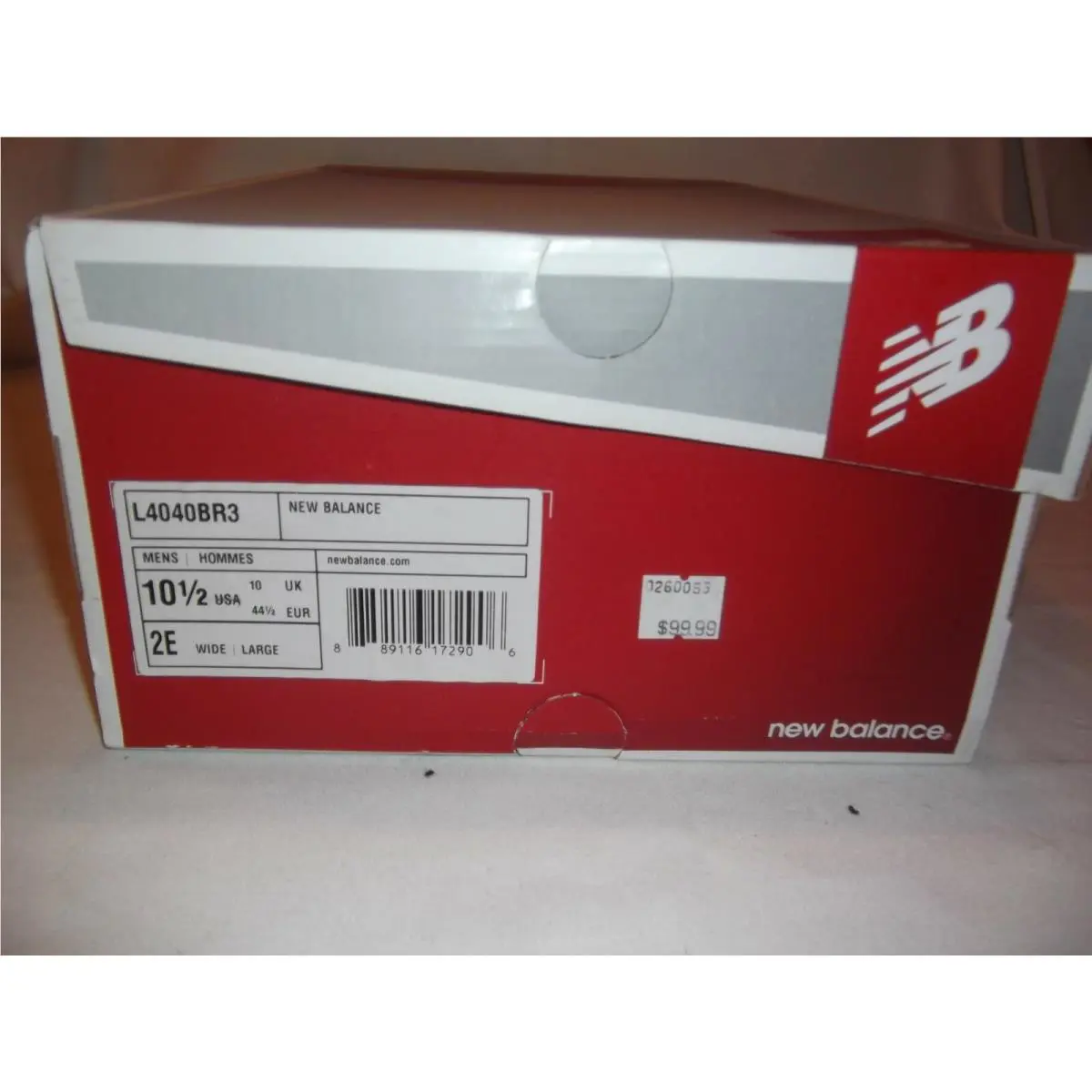 New Balance shoes - RED / BLACK 8