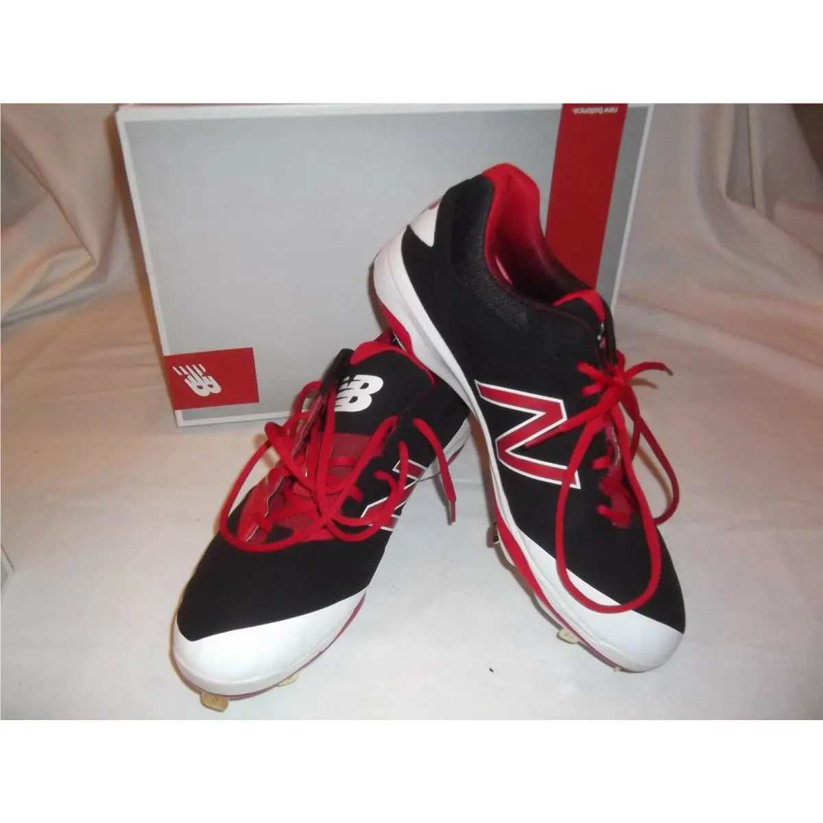 New Balance shoes - RED / BLACK 4