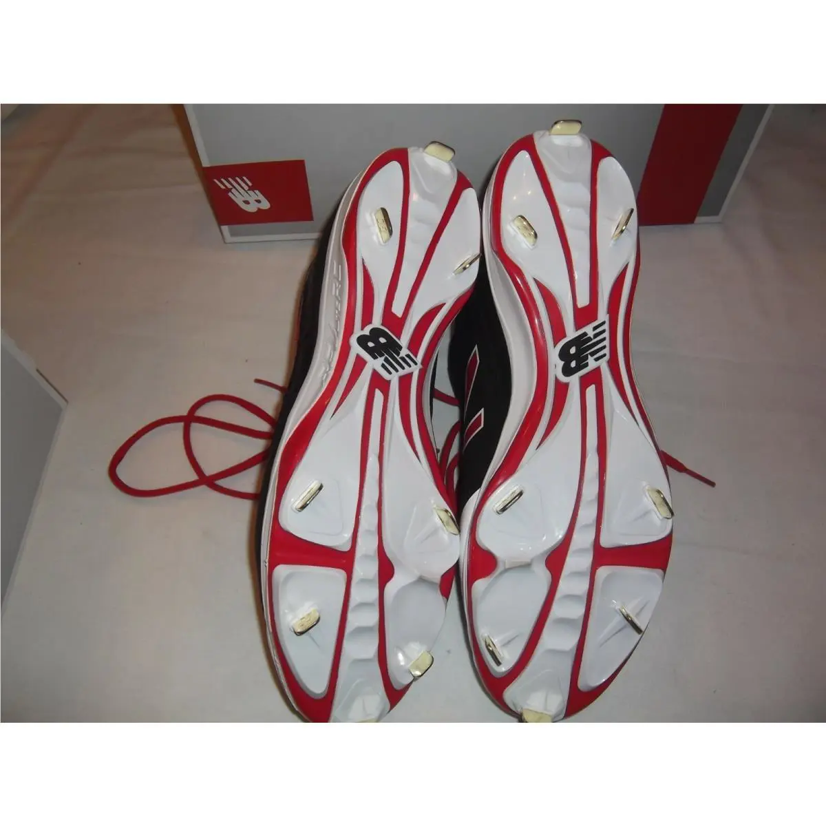 New Balance shoes - RED / BLACK 15