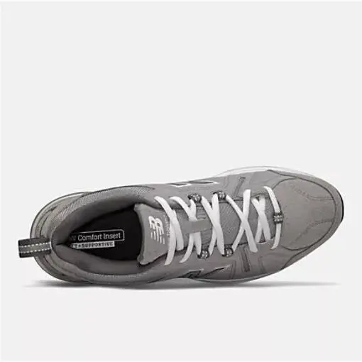 New Balance shoes - New Balance 608 - MX608RB5 - White, Material: Castlerock Grey Suede (UG5) 1