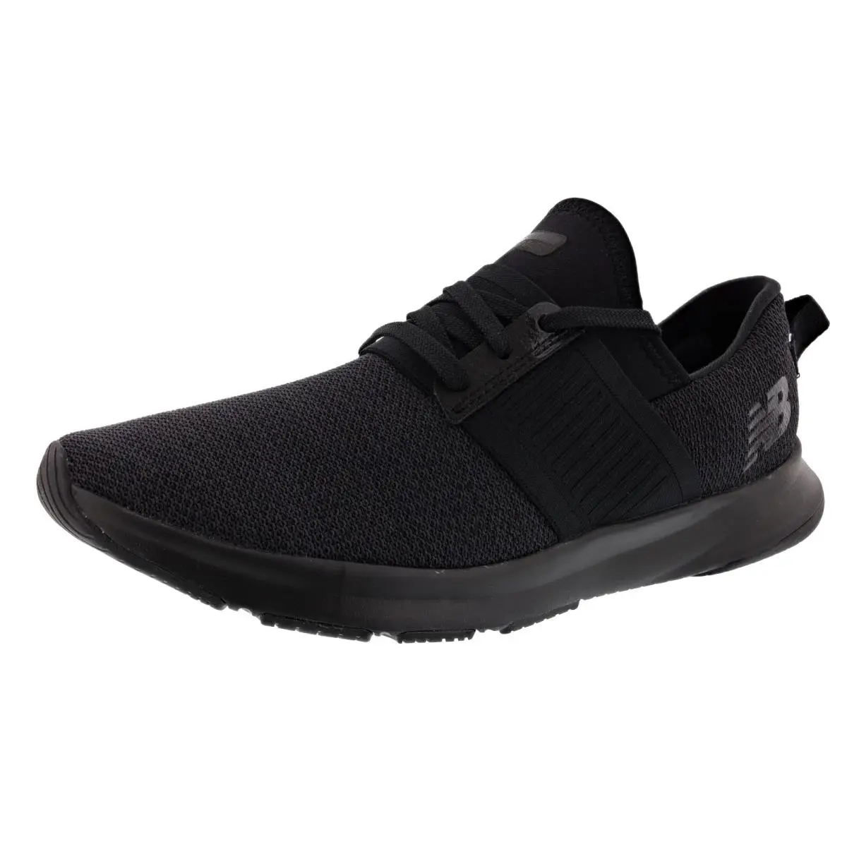 New Balance Women`s WXNRGAB3 Slip Resistant Medium / Wide Width Running Shoes - BLACK / BLACK