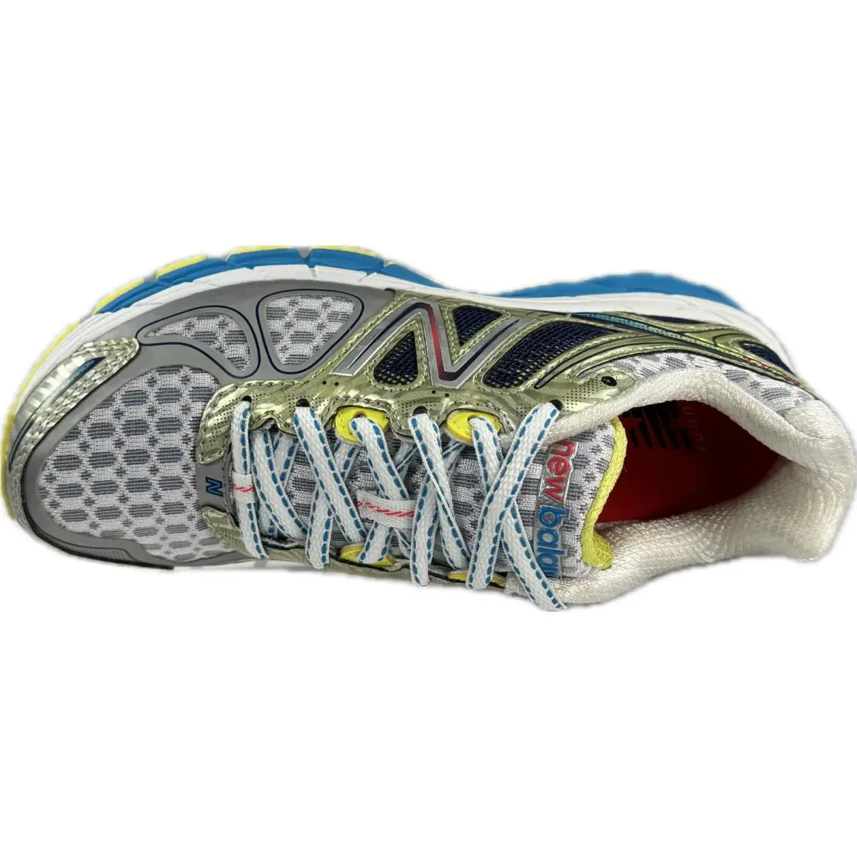 New Balance shoes - New Balance 860v4 - W860WB4 - White/silver/blue/grey (UPC: 888098237931) 3